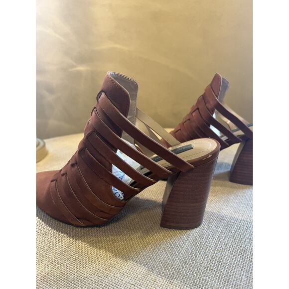 STEVEN by Steve Madden Sueded Leather Mules--Women's 9.5 M - Picture 7 of 13